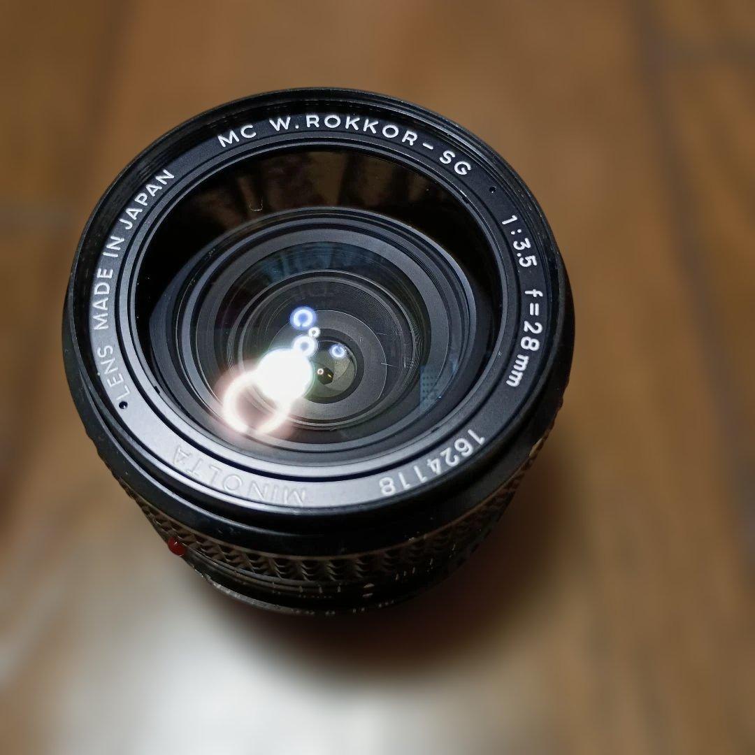 レンズ(単焦点) MINOLTA MC W.ROKKOR-SG 28mm f/3.5