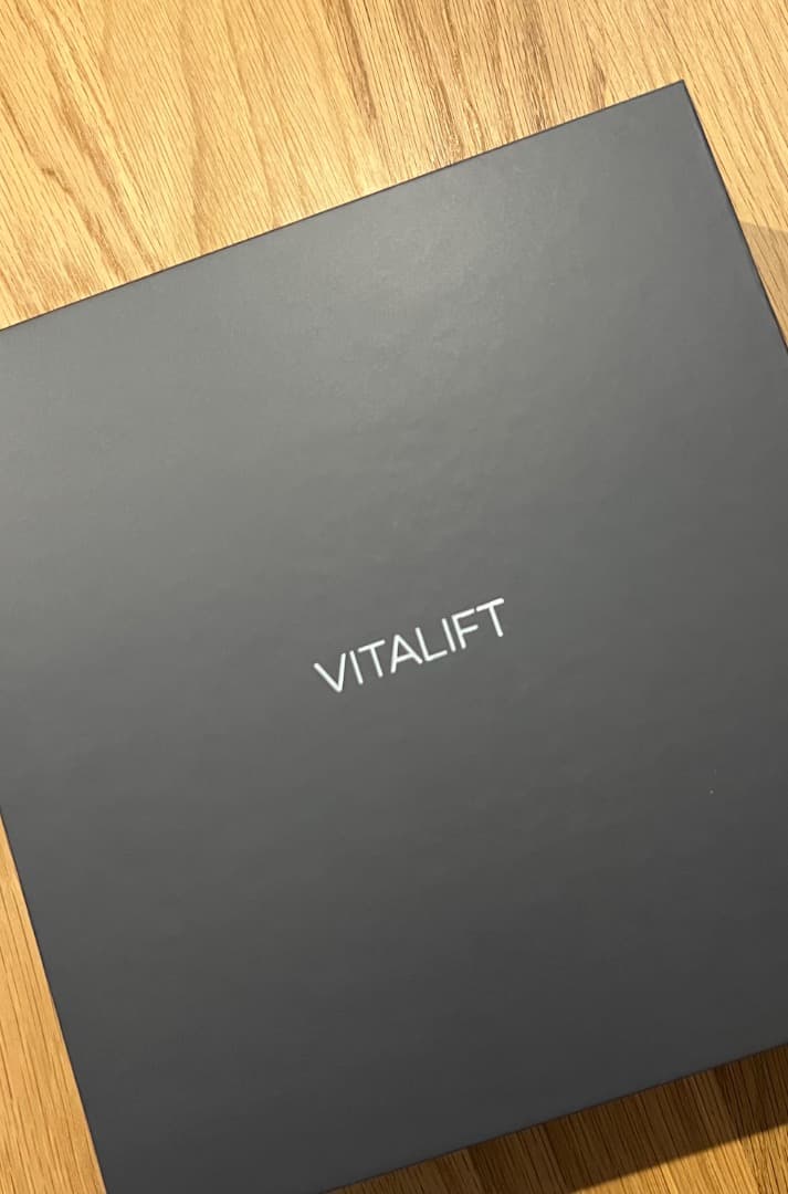 ＜美品＞ リフトケア美顔器 バイタリフト かっさ ブラック EH-SP85-K