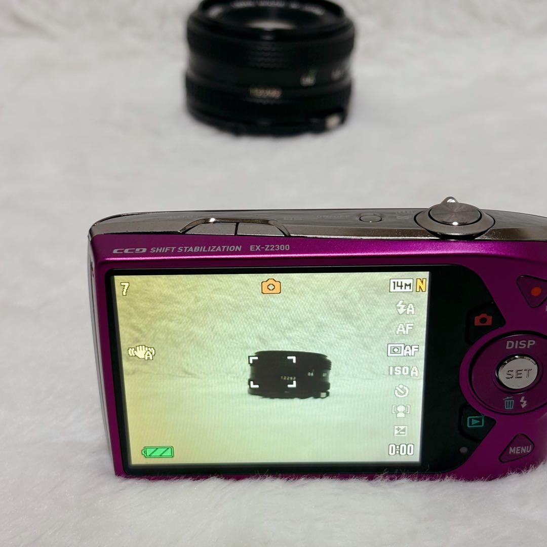 【外観極美品】CASIO EX-Z2300 純正付属品 コンデジ