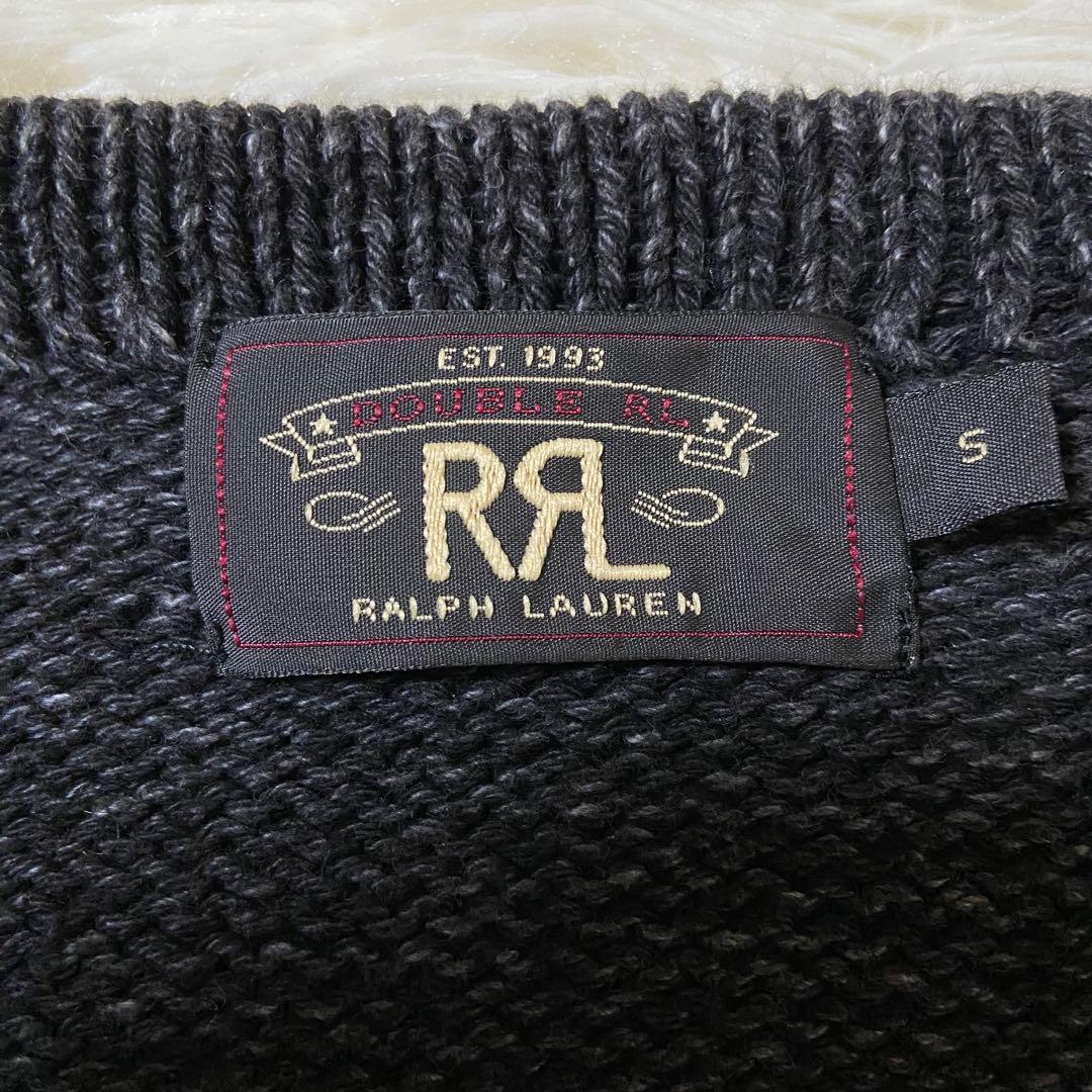 極美品 希少 RRL Ralph Lauren ニット コットン100％