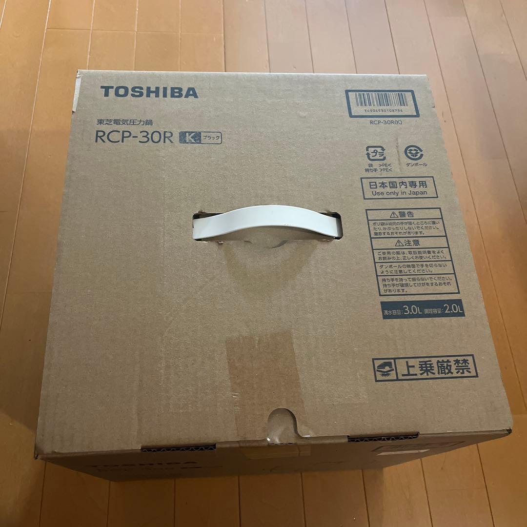 TOSHIBA 電気圧力鍋 RCP-30R 3.0L