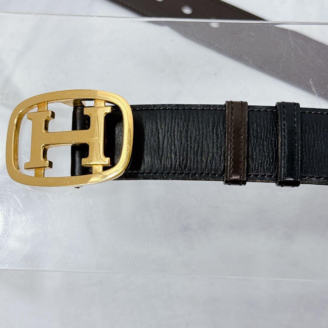 エルメス コンスタンス リバーシブルベルト 70s ヴィンテージ Hバックル