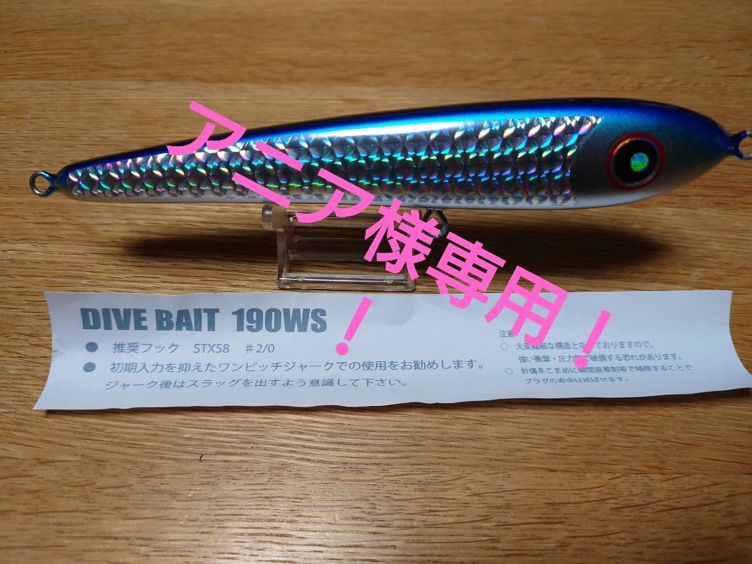 ローカルスタンダードDIVE BAIT 190WS