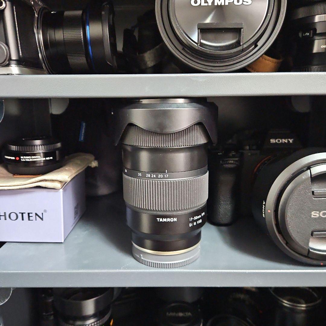 【防湿庫保管】TAMRON 17-50mm F/4 Di III VXD