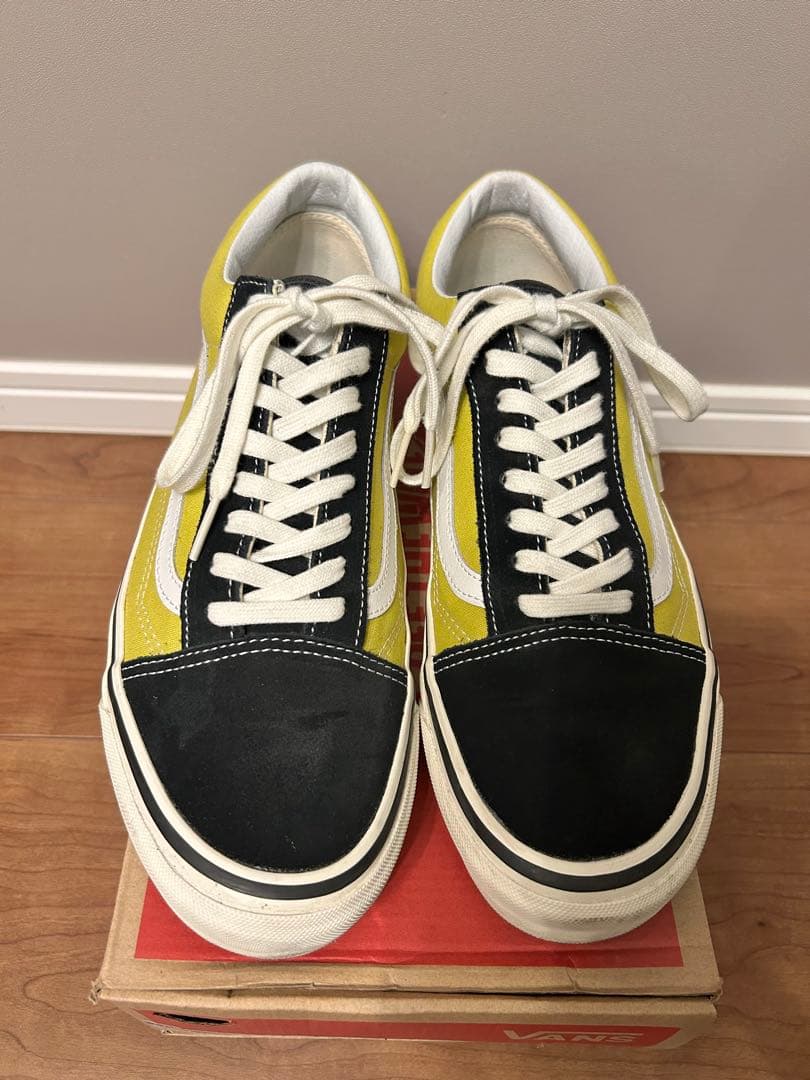 VANS Old Skool 36 DX イエロー/ブラック 10.0