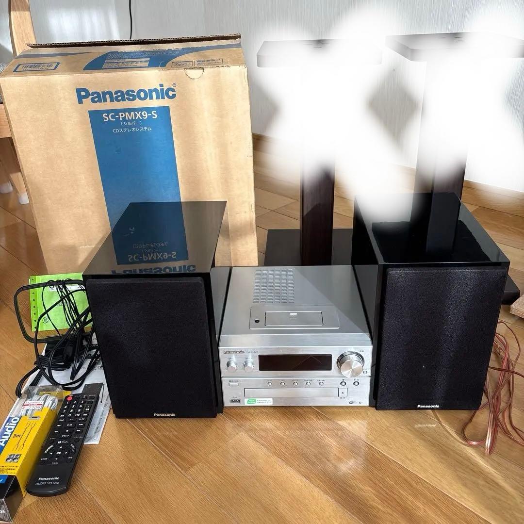 ラジオ・コンポ Panasonic SC-PMX9-S