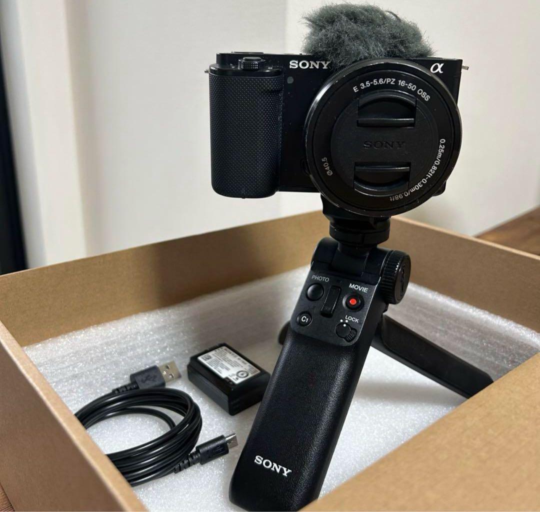 【超美品】SONY ZV-E10 標準ズームレンズキット＋リモートコマンダー＋他