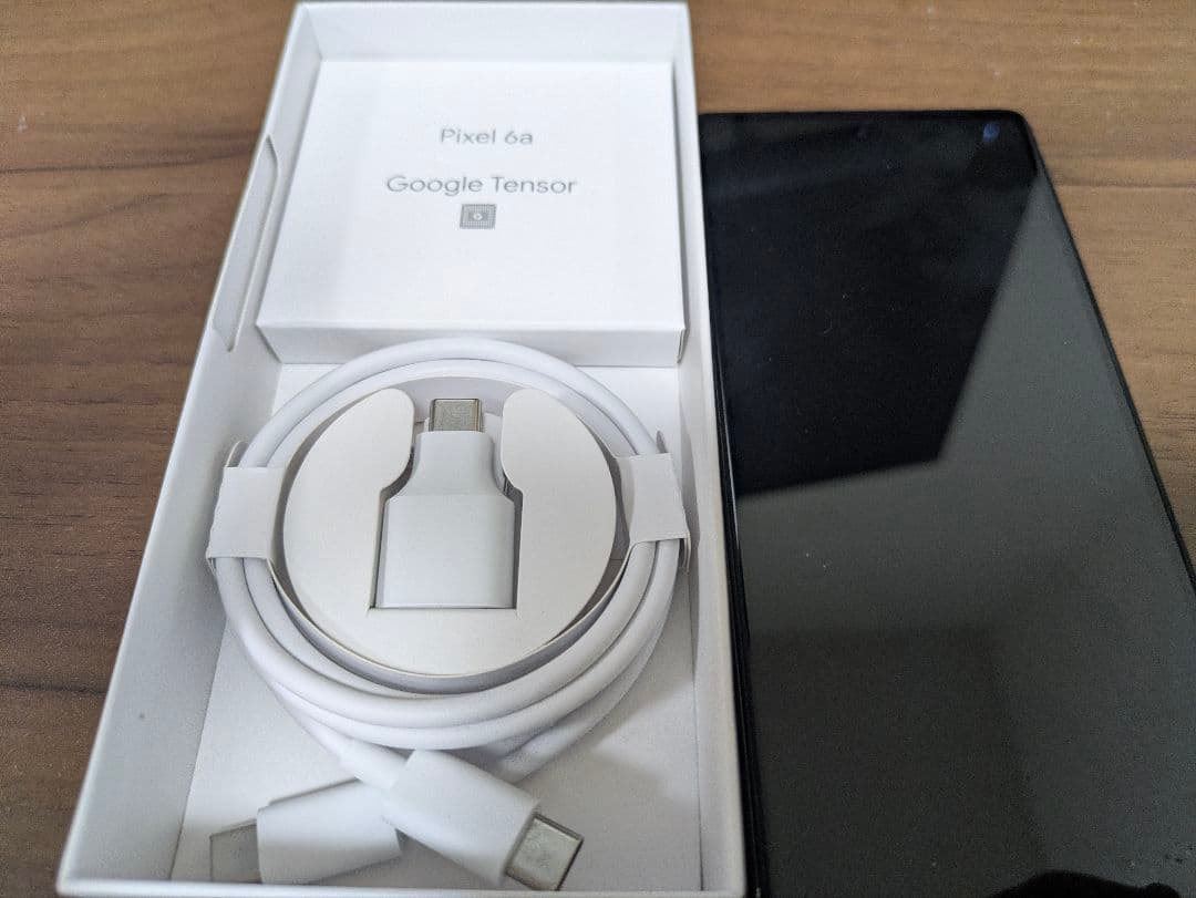 Pixel 6a　simフリー　箱、付属品あり