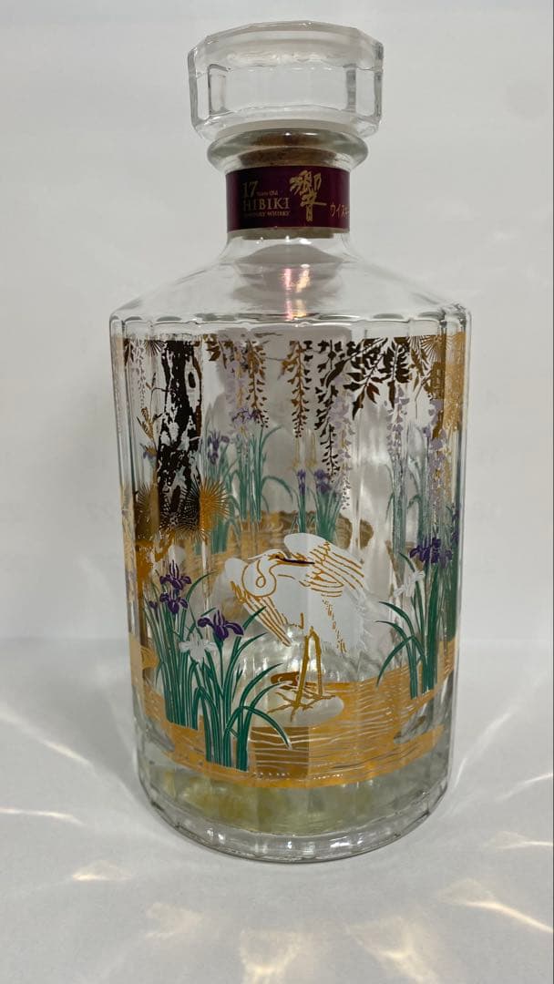 サントリーウイスキー 響17年 意匠ボトル 白鷺　空瓶