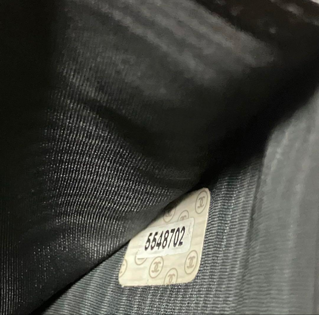 CHANEL シャネル 三つ折り財布 ココマーク ブラック