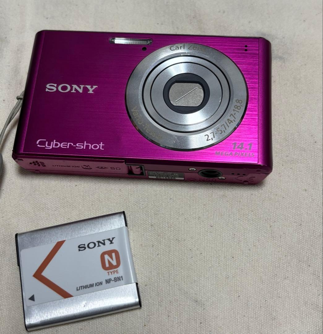 SONY Cyber-shot DSC-W320 ピンク コンパクトデジカメ
