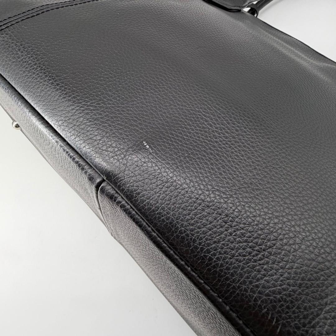 15720✨バーニーズニューヨーク トートバッグ 肩掛け ビジネス オールレザー