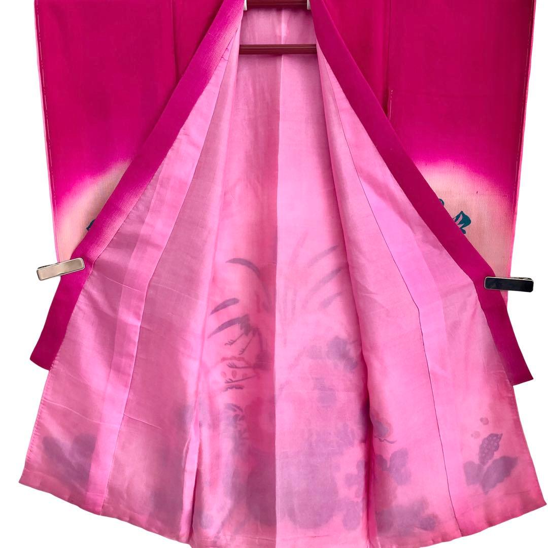 アンティーク　女の子　着物　七五三　3歳　NO6