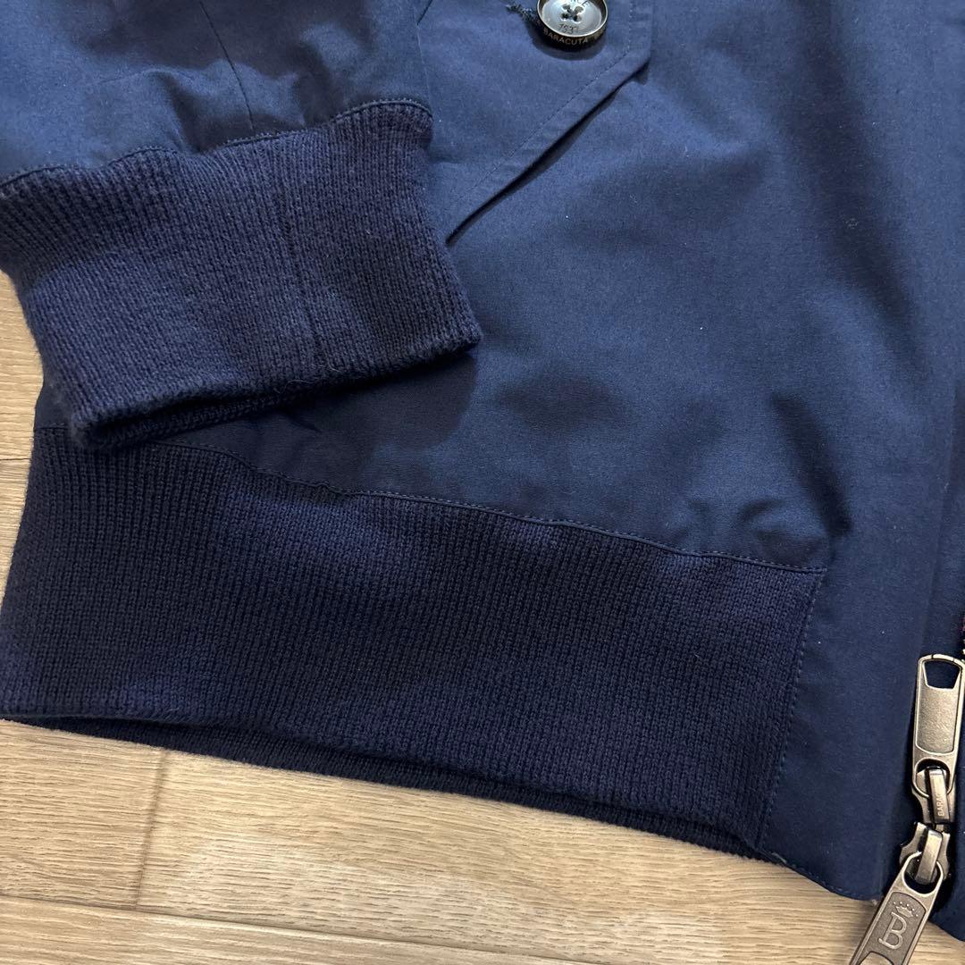 【極美品】バラクータ G9 ハリントンジャケット 42 英国製 ネイビー