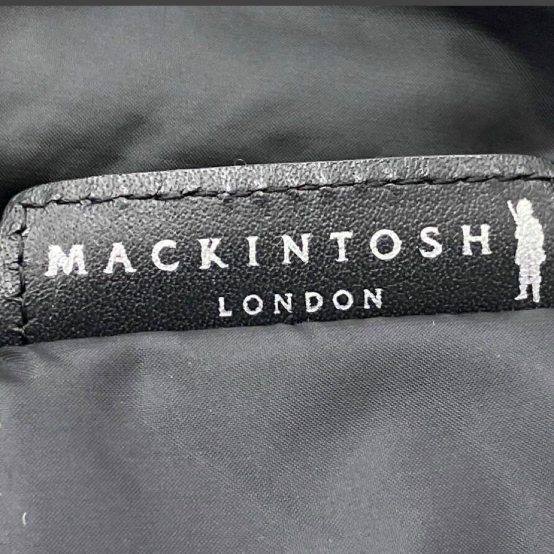 【極美品✨】マッキントッシュ　ロンドン　ダウンコート　ボア　ブラック　38