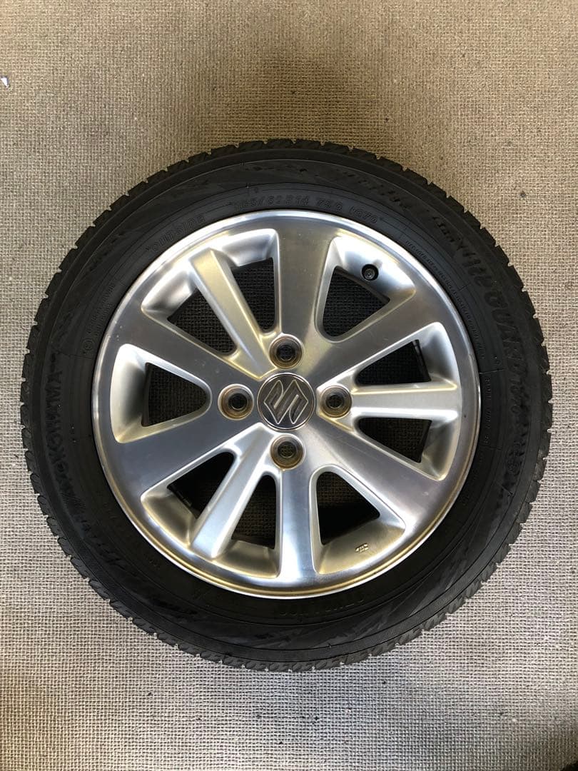 エブリイワゴン DA17W 純正ホイール　スタッドレス　4本