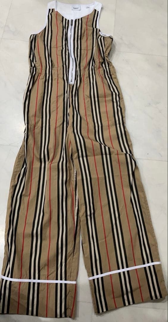 バーバリー　キッズ　152 オールインワン　サロペット　つなぎ