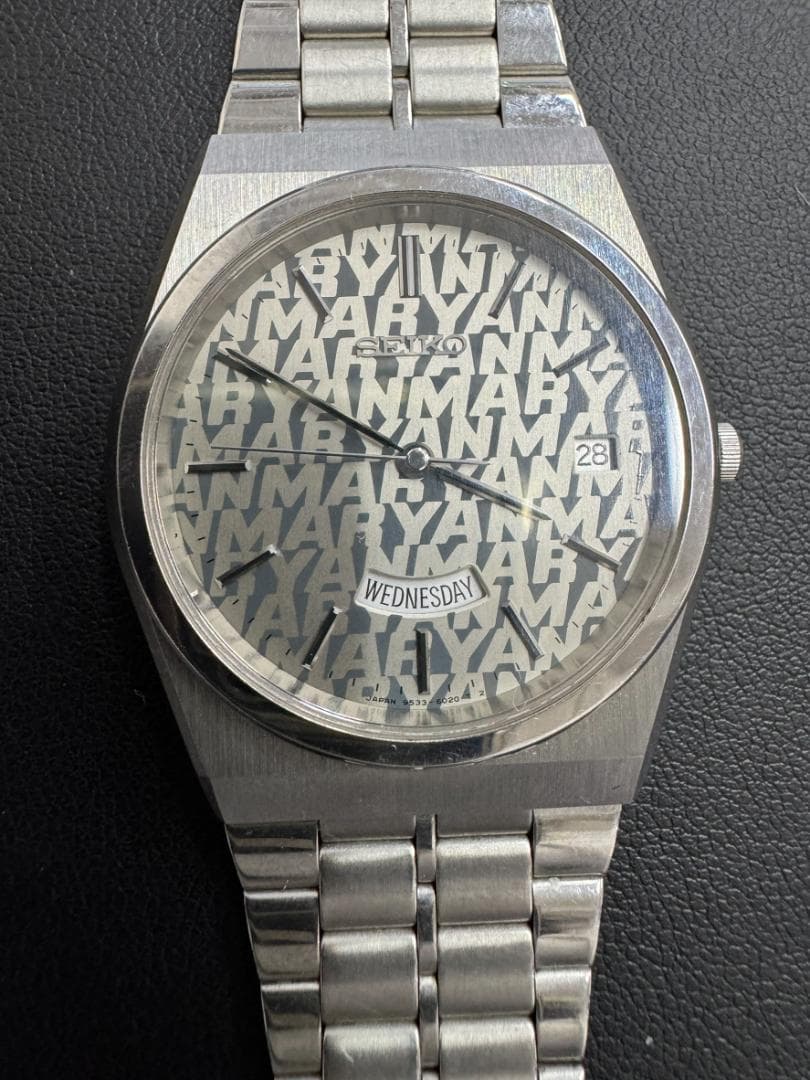 【不動】SEIKO セイコー 9533-6010 ヤンマー勤続記念品 デイデイト