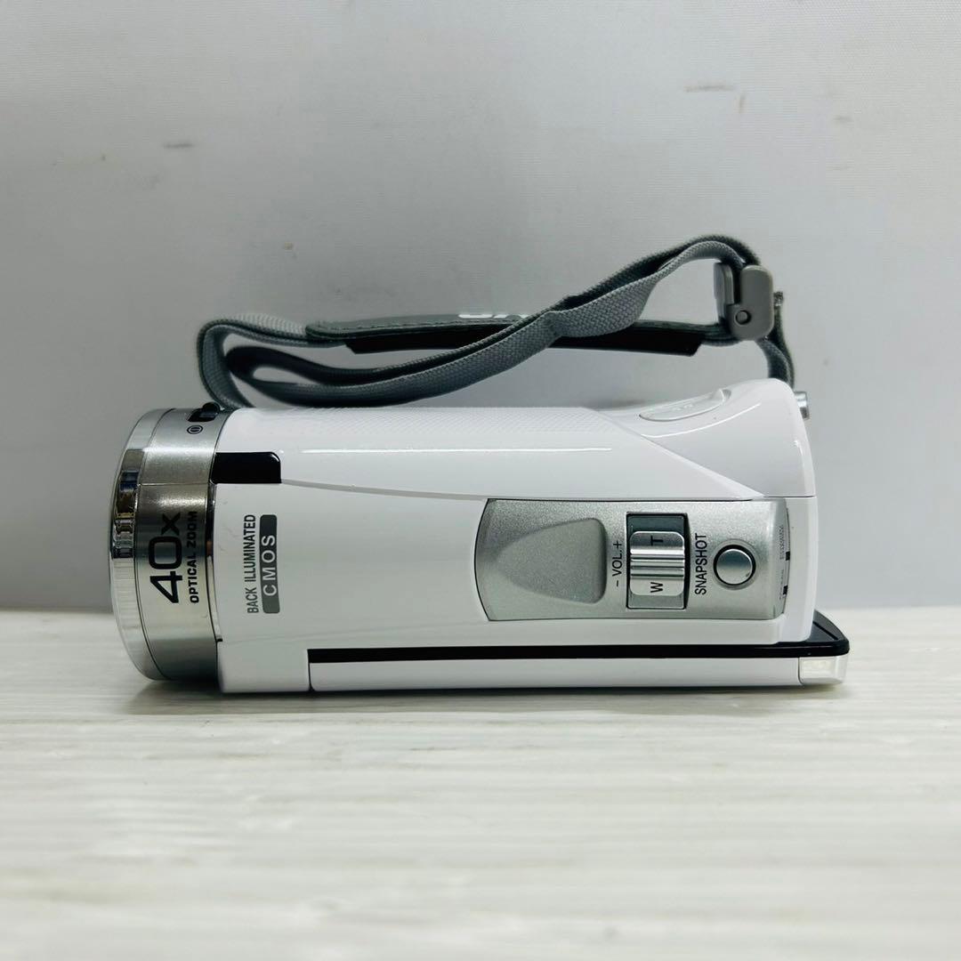 ★極美品★ JVC ビデオカメラ GZ-HM33-w