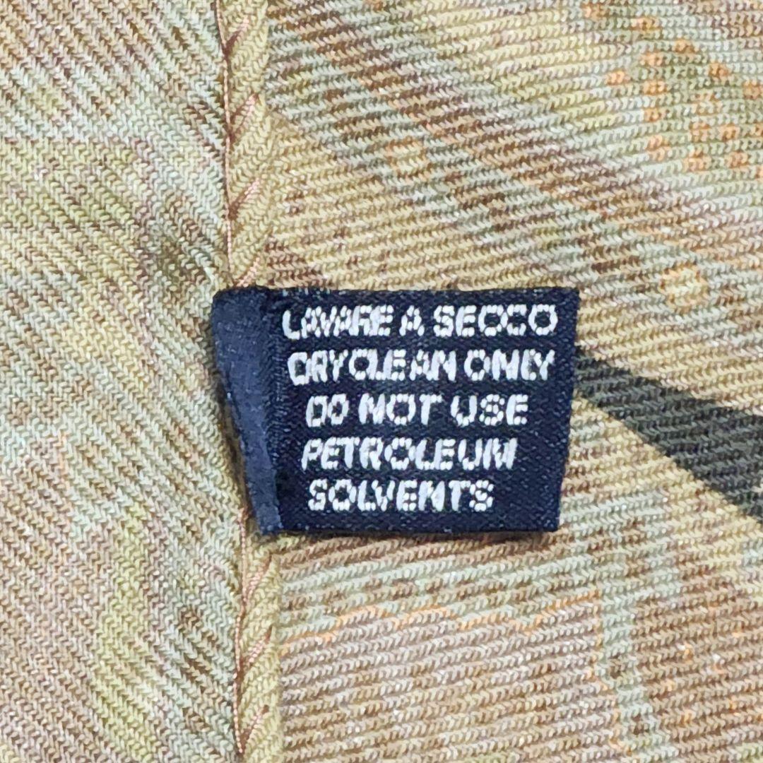 美品 ★ETRO★ ストール ペイズリー柄 ウール混 ベージュ ブラウン.