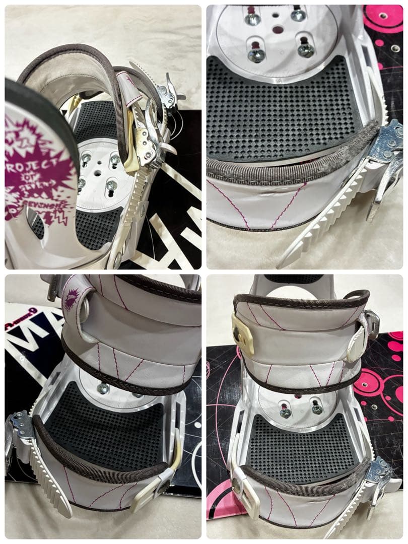 スノボ レディース セット zuma 153cm voxpot 24.5cm