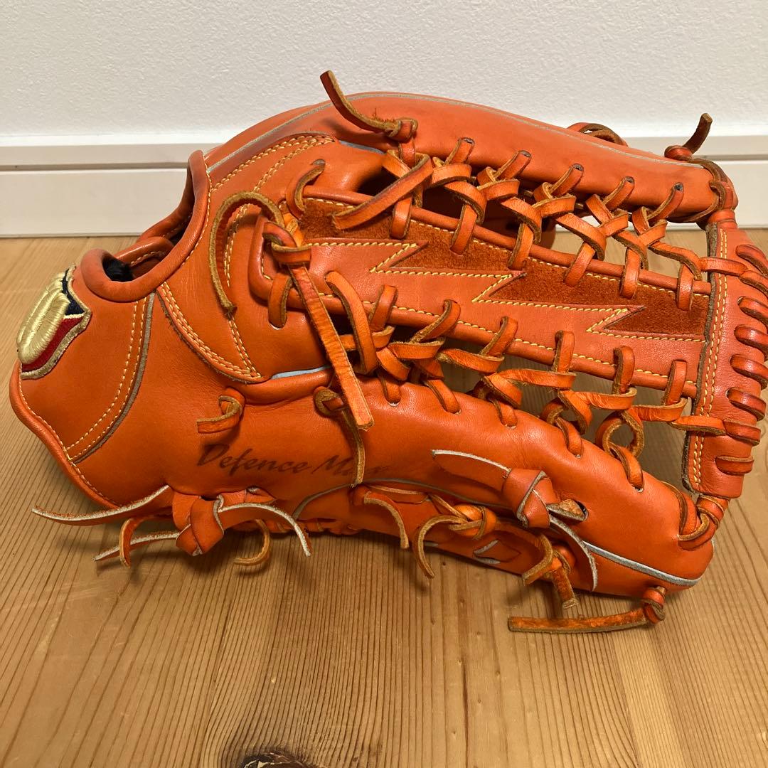 Wilson D-MAX 軟式グローブ オレンジ