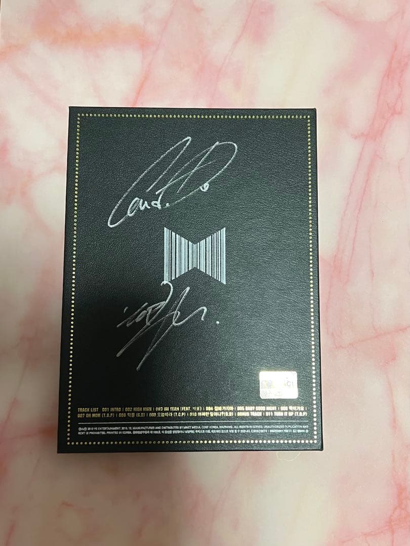 BIGBANG GD＆TOP 直筆サインCD