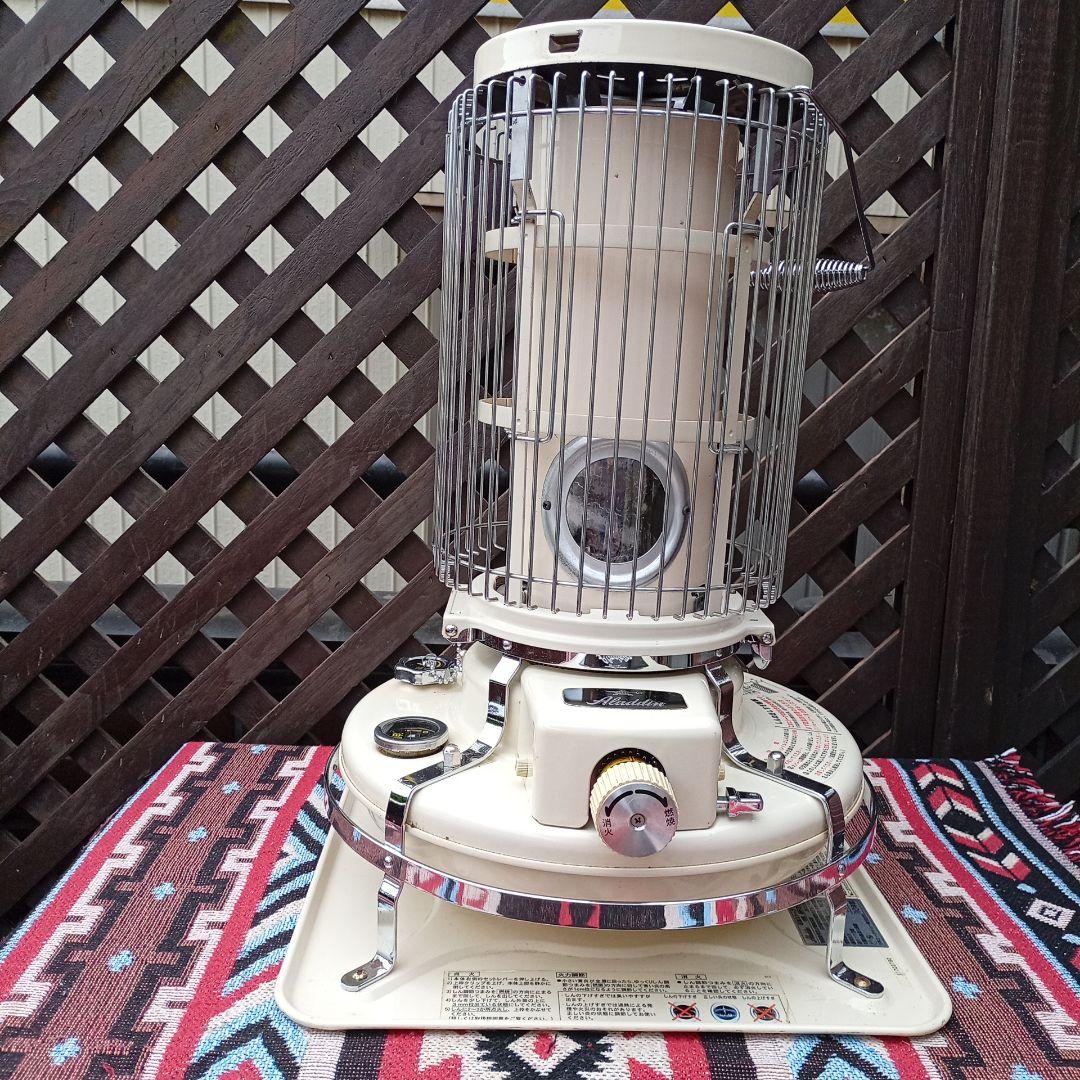 アラジンストーブ メンテナンス済み。純正芯交換済。取説付きです。クリーム