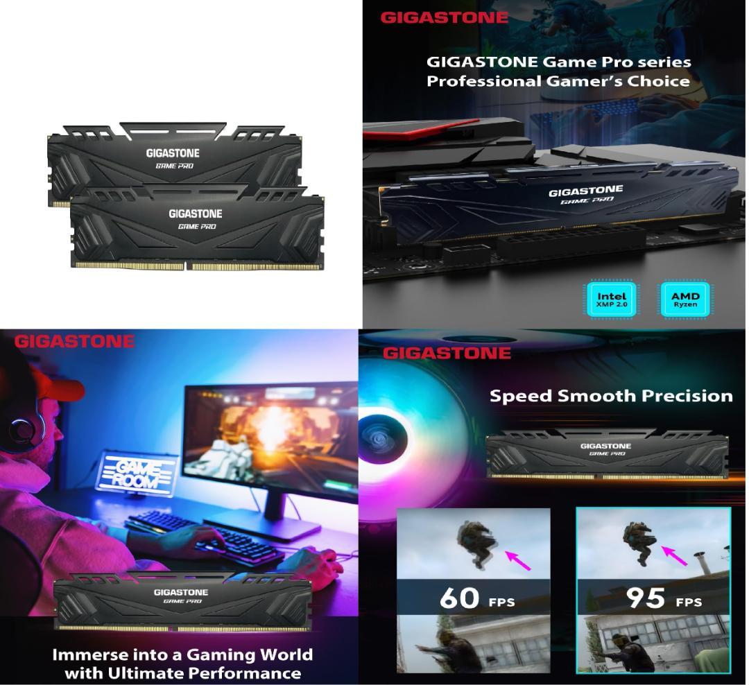DDR4 ギガストーン ゲームプロ 16GB 3200MHz