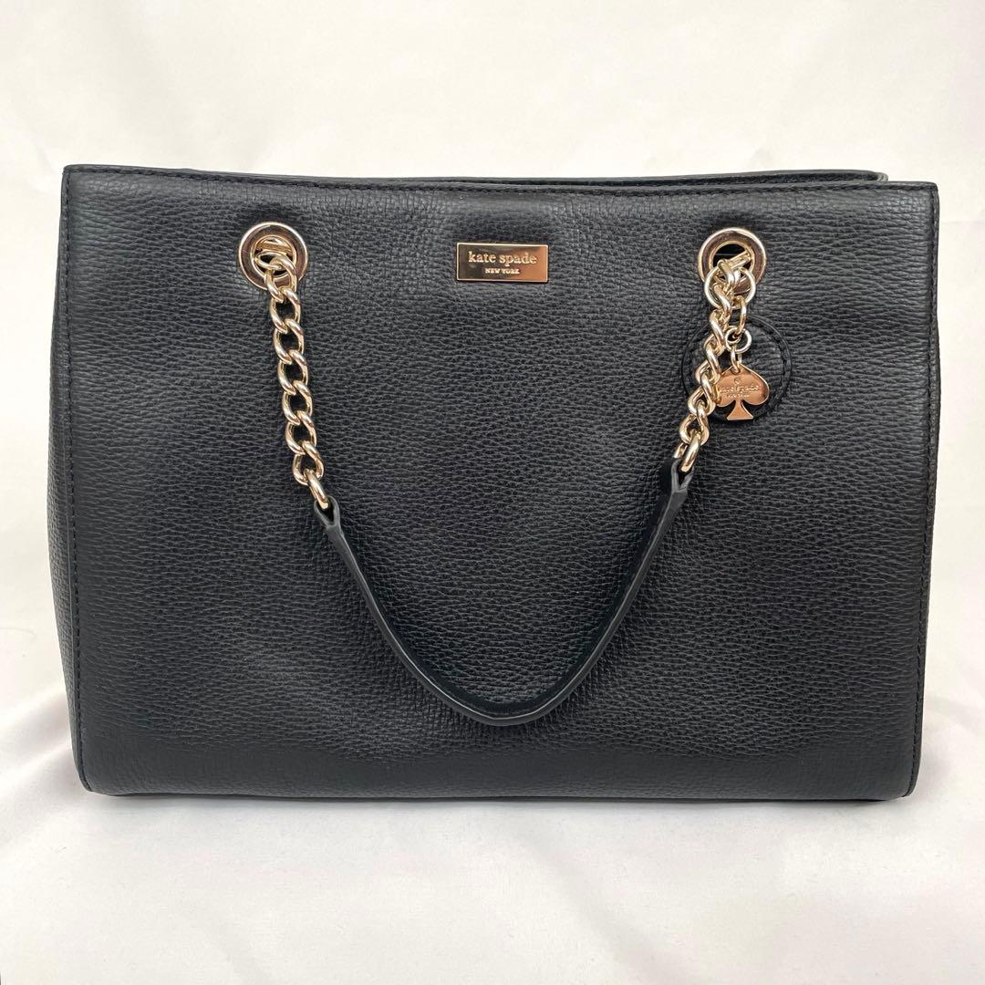 【新品未使用品】ケイトスペード 2ウェイバッグ ショルダーストラップ付き 黒