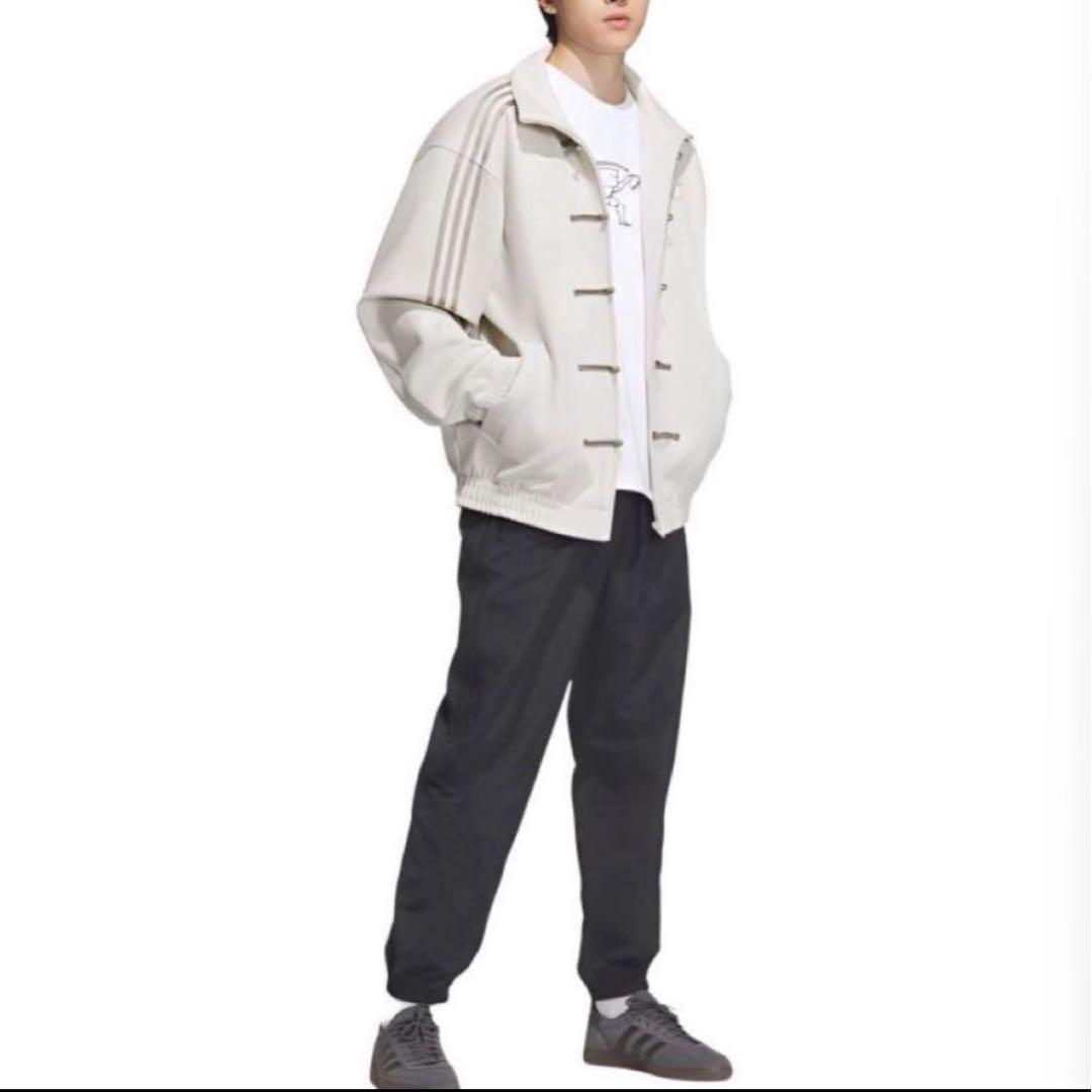 adidasアディダス 中国限定 蛇年トラックジャケット ホワイトSサイズ”