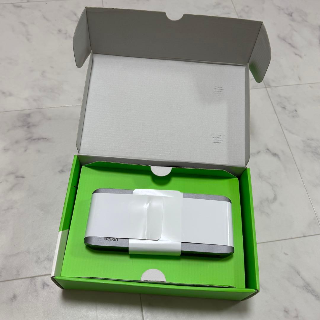 belkin F4U097 ドッキングステーション　USBハブ　箱あり