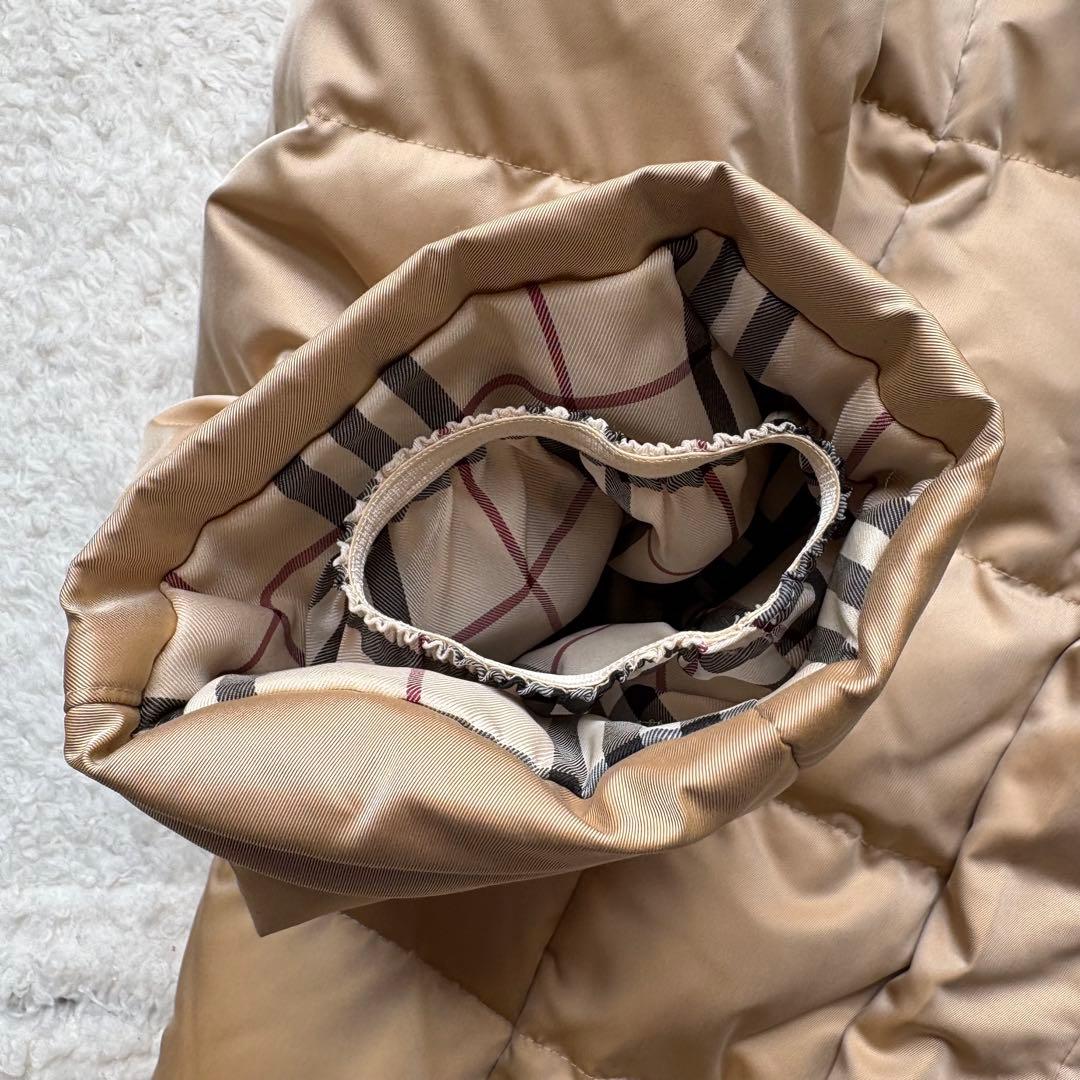 バーバリーロンドン ダウンジャケット ダウンコート ノバチェック Mサイズ