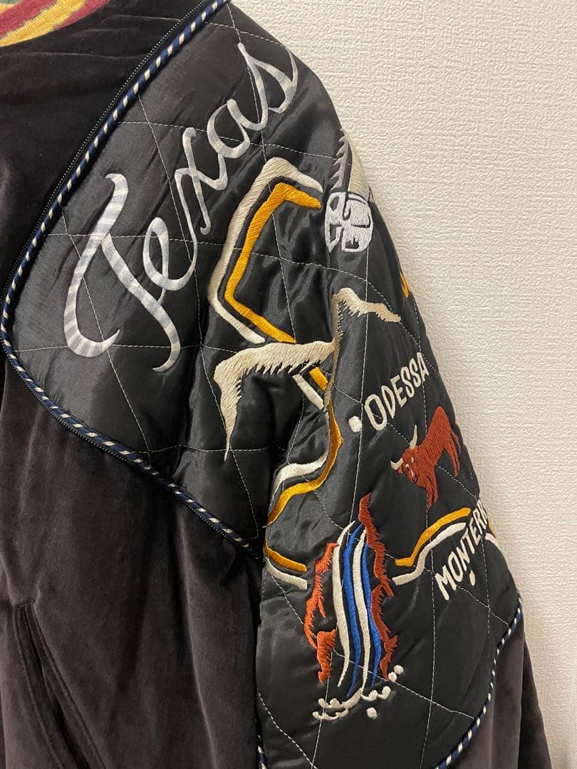 KAPITAL 別珍 シャムボマーJKT Beautiful Texas