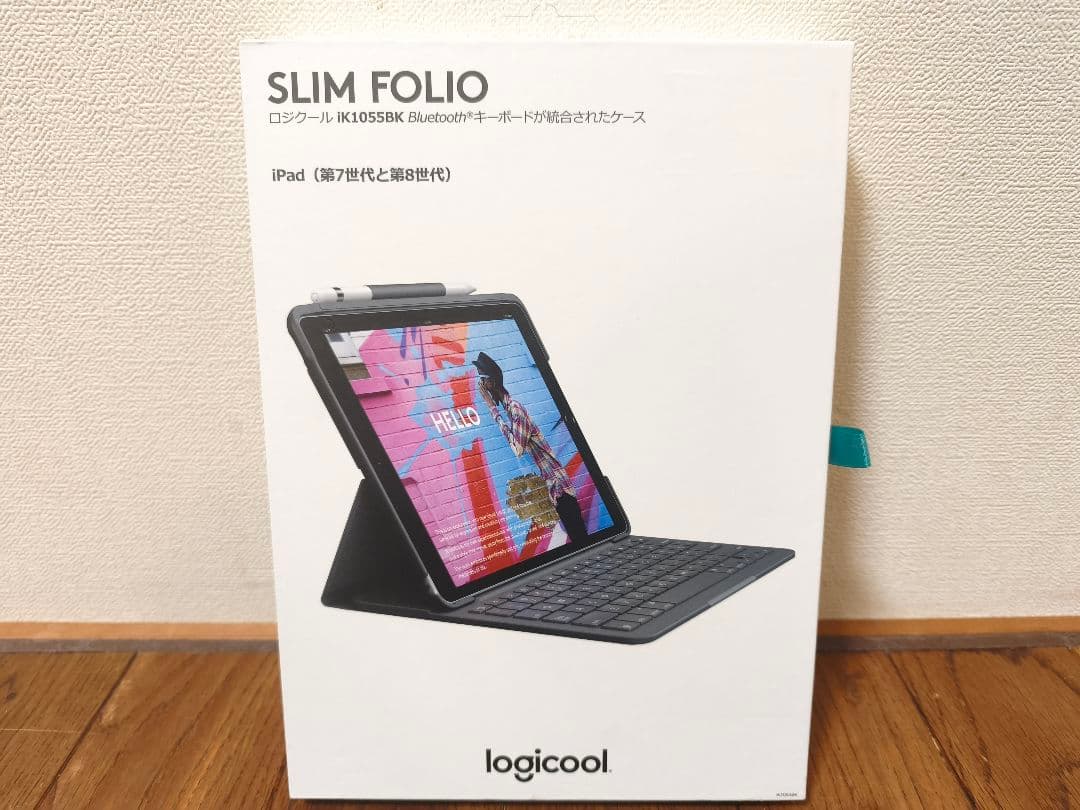 【未使用品】logicool SLIM FOLIO iPad用ケース