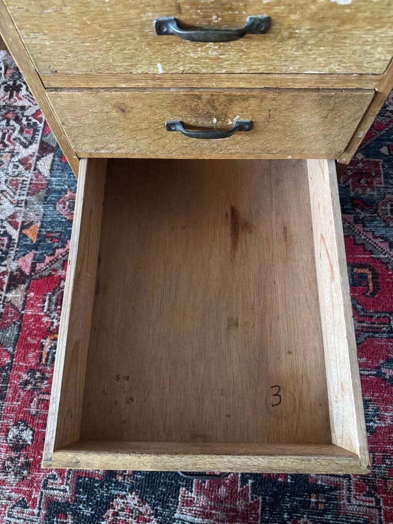 【ゴーシュ様用】木製チェスト 引き出し6段 アンティーク