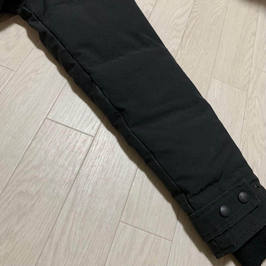 美品　カナダグース✨シェルバーン　ロングダウン　ブラック　黒　XS 4C11