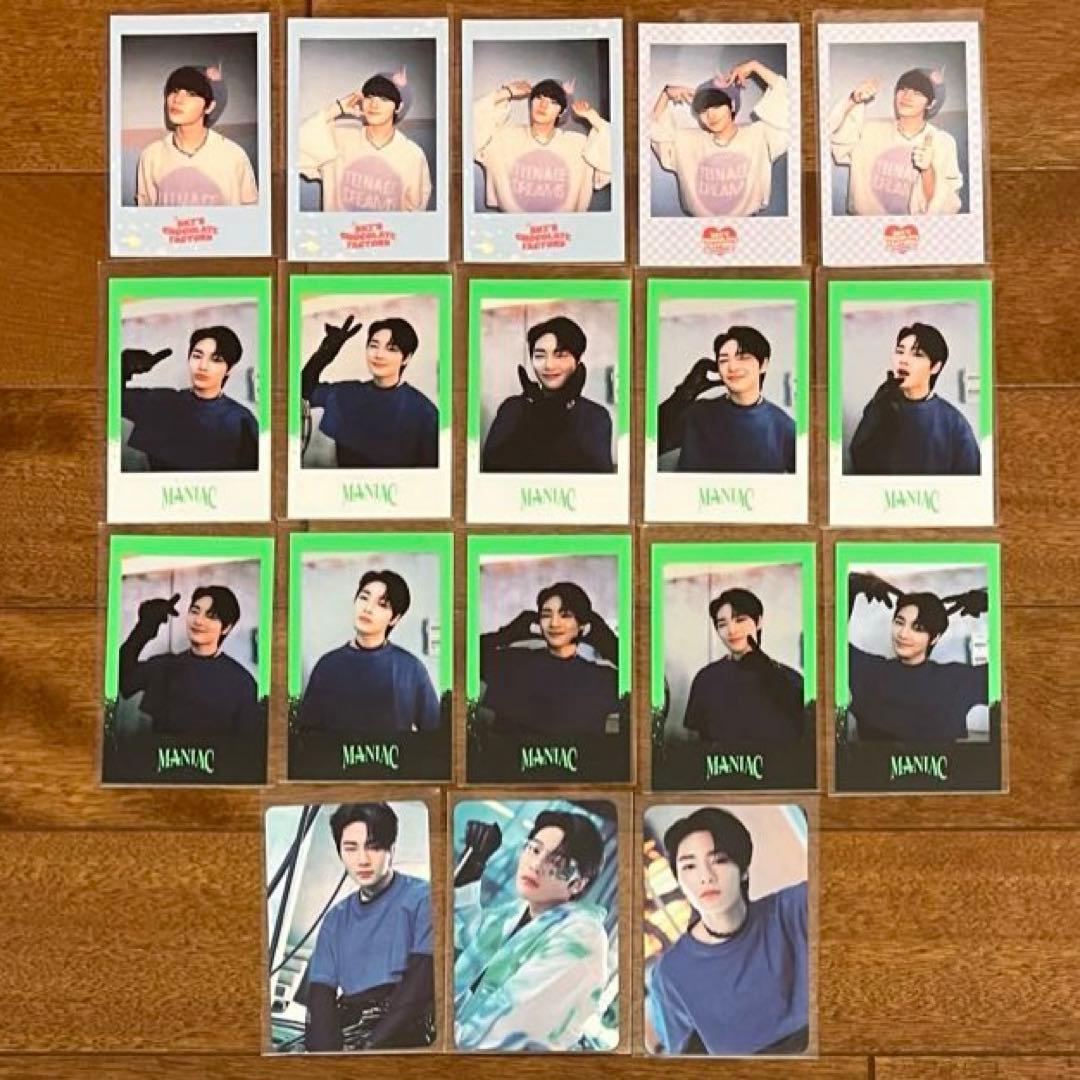 アイエン StrayKids MANIAC ポラ ポラロイド コンプリート