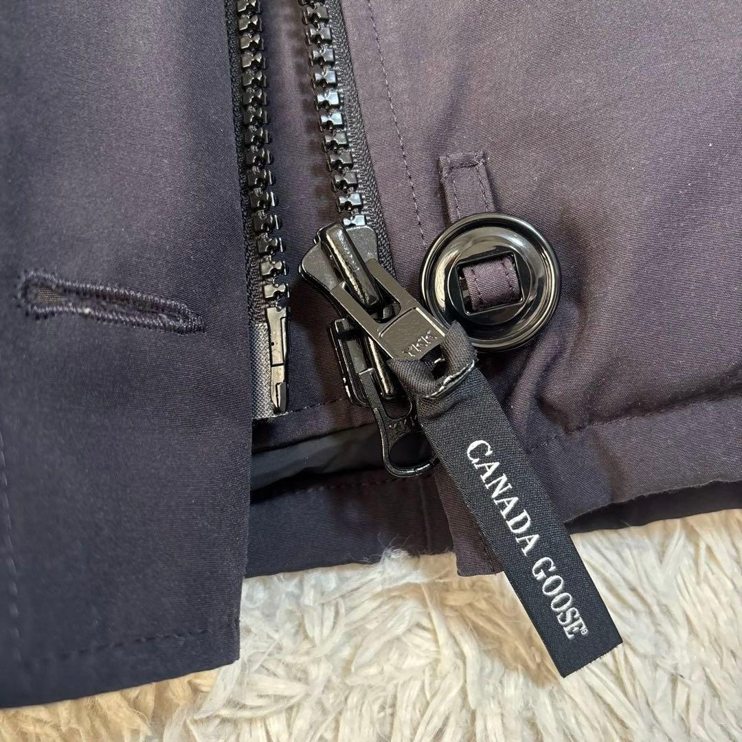 カナダグース シャーロットパーカ ダウンジャケット 2WAY NAVY S