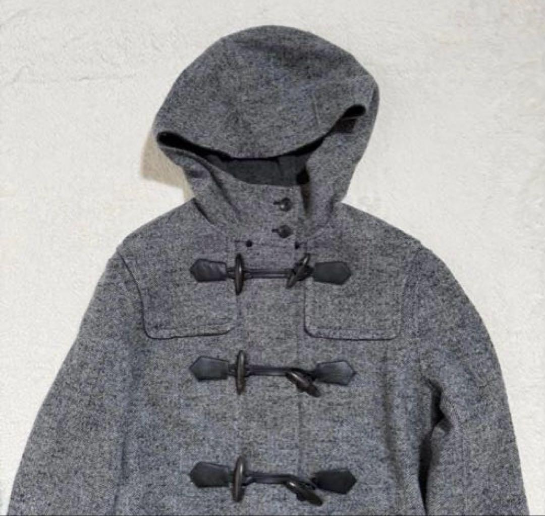 美品　グレースコンチネンタル　ダッフルコート ロング ヘリンボーン　2way