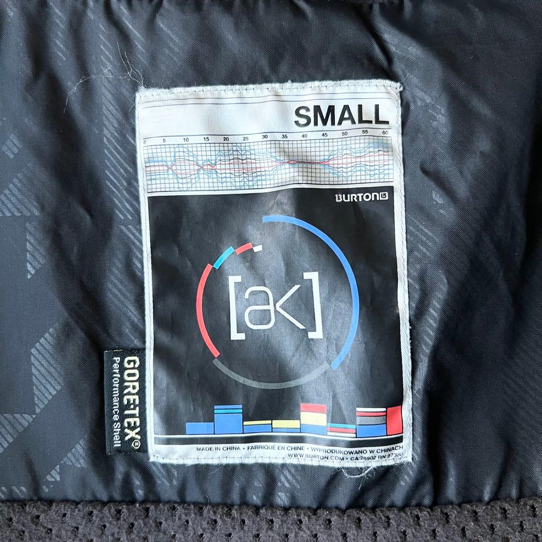 3285【美品】バートン　ジャケット ak ゴアテックス 2L STAGGER