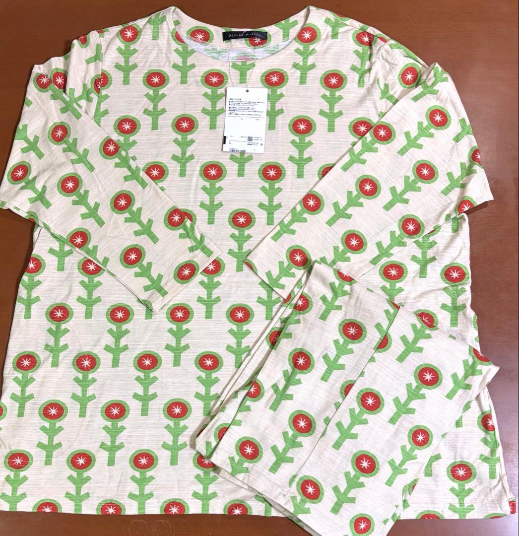 新品ワコール　Atsuko Matano 花柄パジャマ Lサイズ