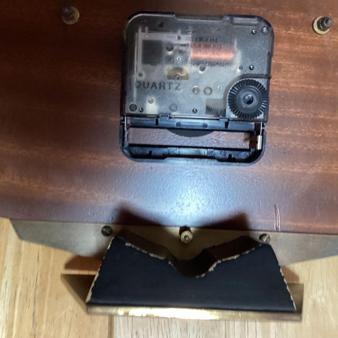 イギリス　MEC 置き時計　ヴィンテージ　アンティーク