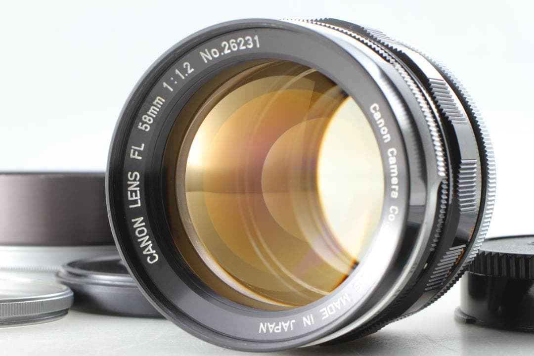 キャノン FL 58mm F/1.2 FDマウント MF 標準レンズ l4071