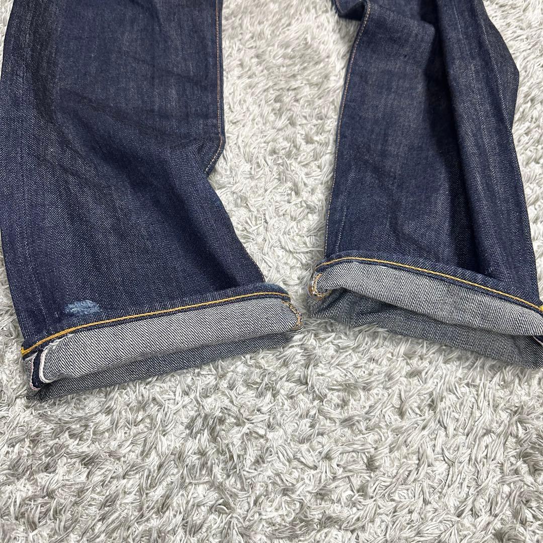 【濃紺】EVISU 赤耳　ミニカモメ W32×35 No.2 2000デニム