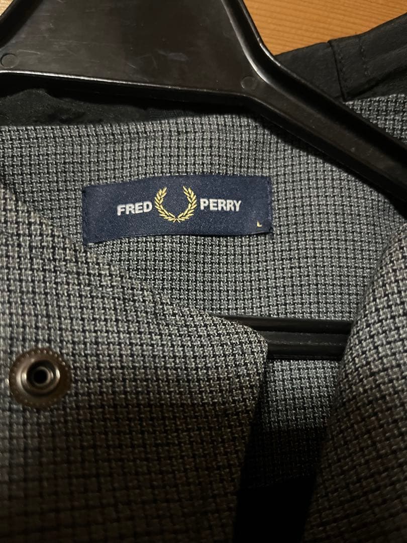 FRED PERRY/Short Jacquard Parka Lサイズ
