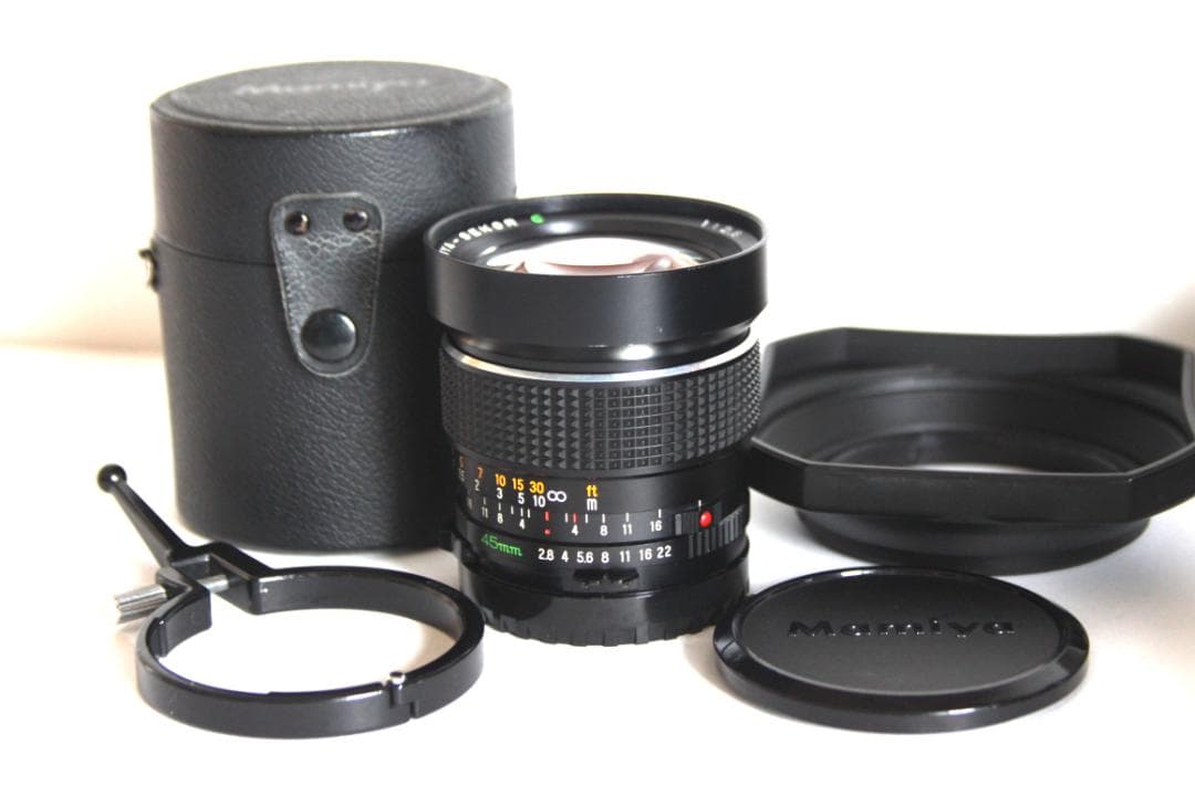 【美品】MAMIYA SEKOR C 45mm F2.8 マミヤ