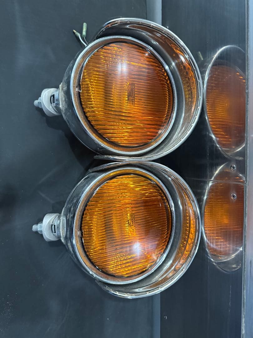 IPF 丸フォグランプ 200φ イエローレンズ黄色24V