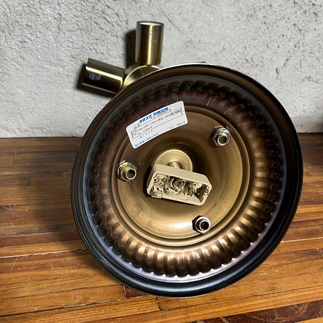 【瀧住照明製】ステンドグラス風シャンデリア 5灯式 天井直付け 花柄デザイン①