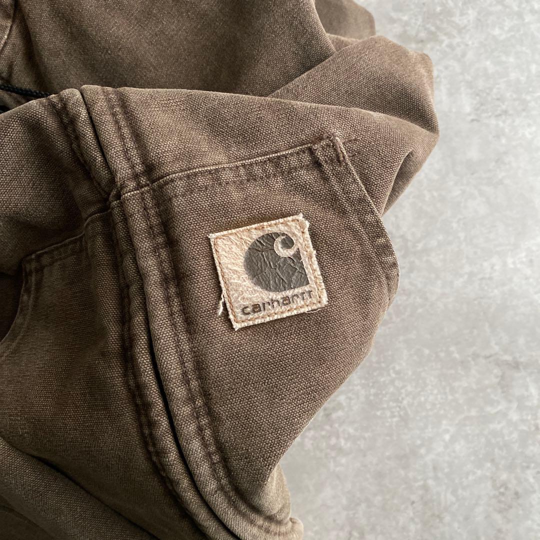 希少サイズ カーハート アクティブジャケット USA製 CHT チェスナット S